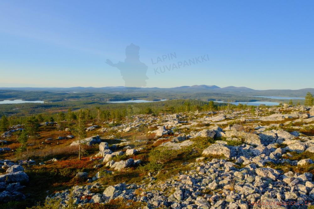 Landscape from the Top of Särkitunturi